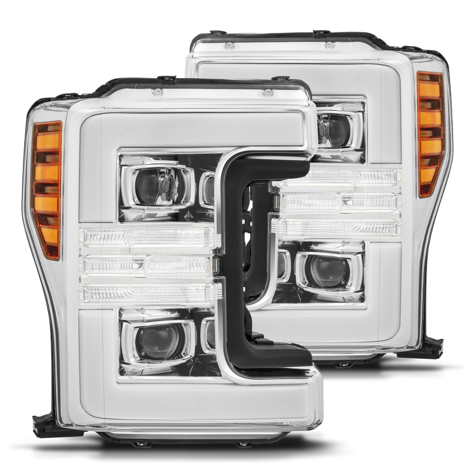 Комплект передних галогеновых фар Ford F-250/F-350/F-450/F-550 17-19 PRO-Series AlphaRex 880107