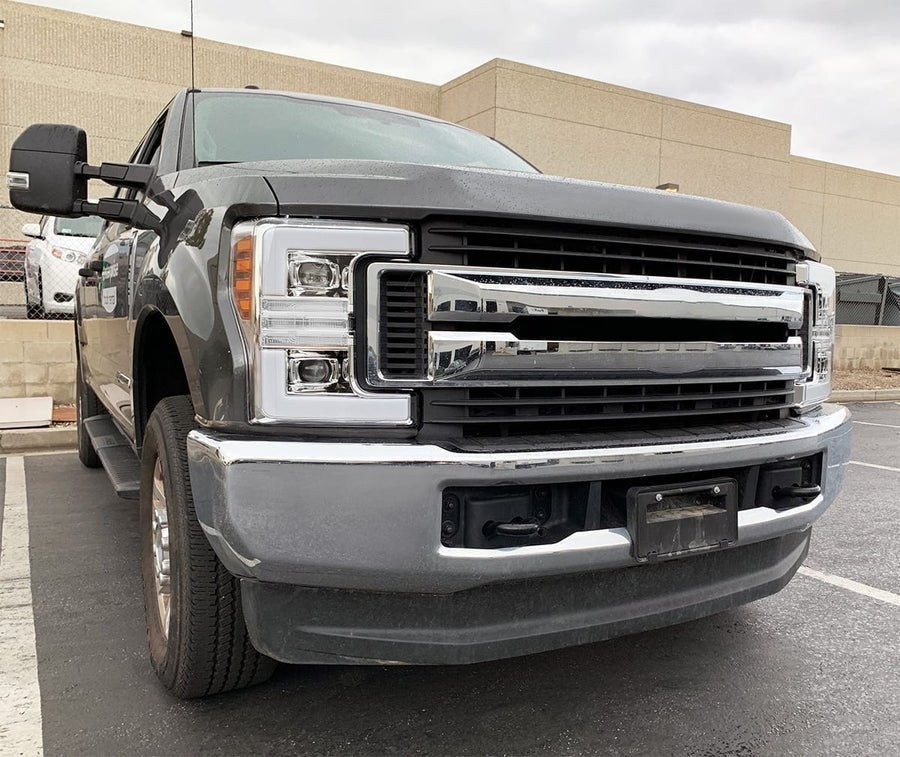 Комплект передних галогеновых фар Ford F-250/F-350/F-450/F-550 17-19 PRO-Series AlphaRex 880107