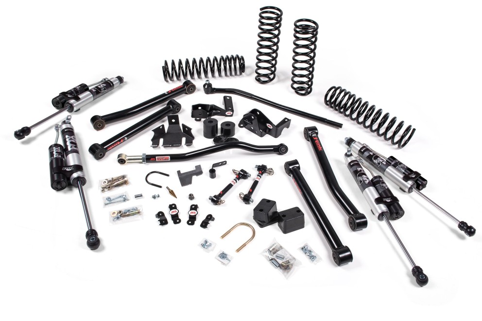 Лифт кит подвески 3.5" J-Konnect Jeep Wrangler JK 07-18 4Door с амортизаторами FOX с резервуаром JKS JSPEC113KFR