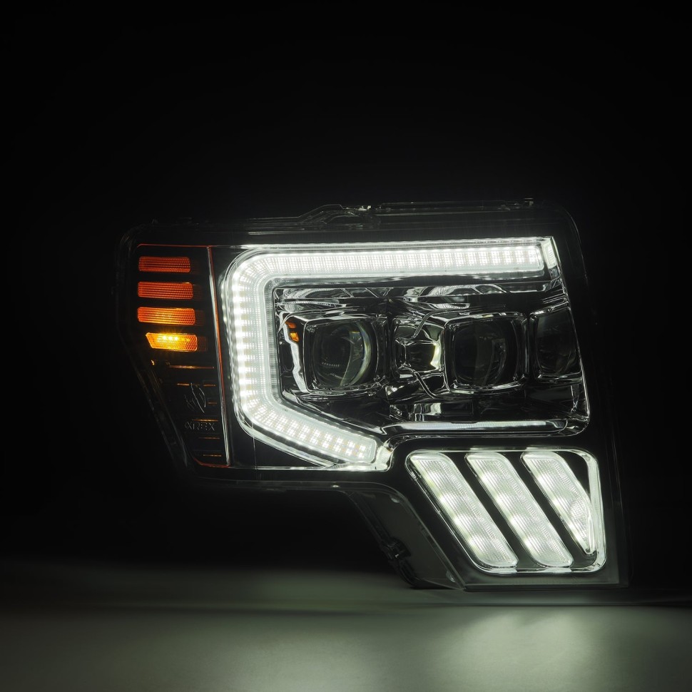 Комплект передних галогеновых фар Ford F-150 09-14 PRO-Series AlphaRex 880482