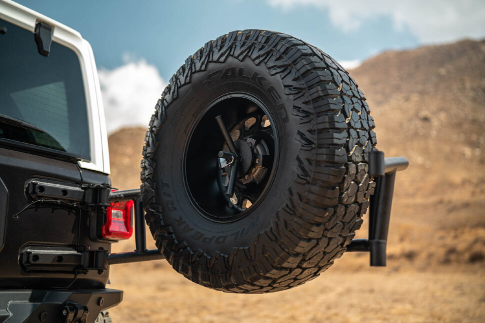 DV8 Offroad TCJL-14 Tire Carrier Jeep Wrangler JL 18-25