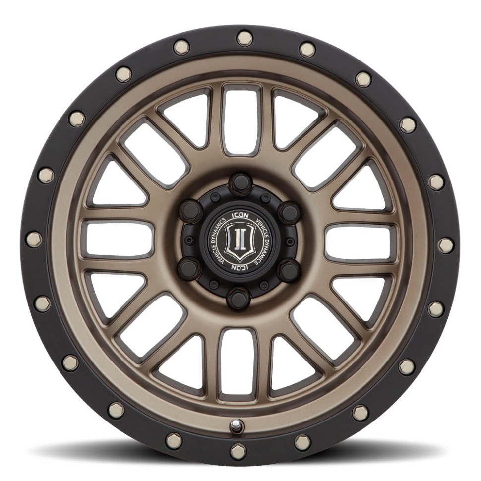 Icon Vehicle Dynamics 1217856350BR Alpha Wheel Bronze 17x8.5 +6
