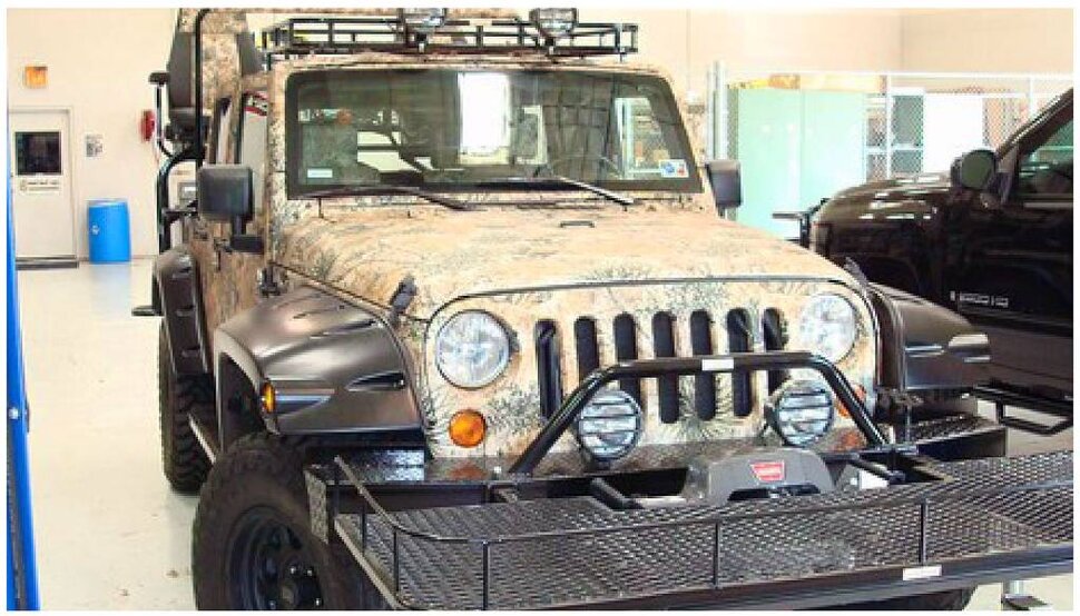 Расширители колесных арок Jeep Wrangler JK 07-18 задн 2шт. Max Coverage Bushwacker 10044-02