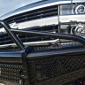 Передний бампер с центральной дугой Black Steel Chevrolet Silverado 2500/3500 20-22 Fab Fours CH20-S4962-1
