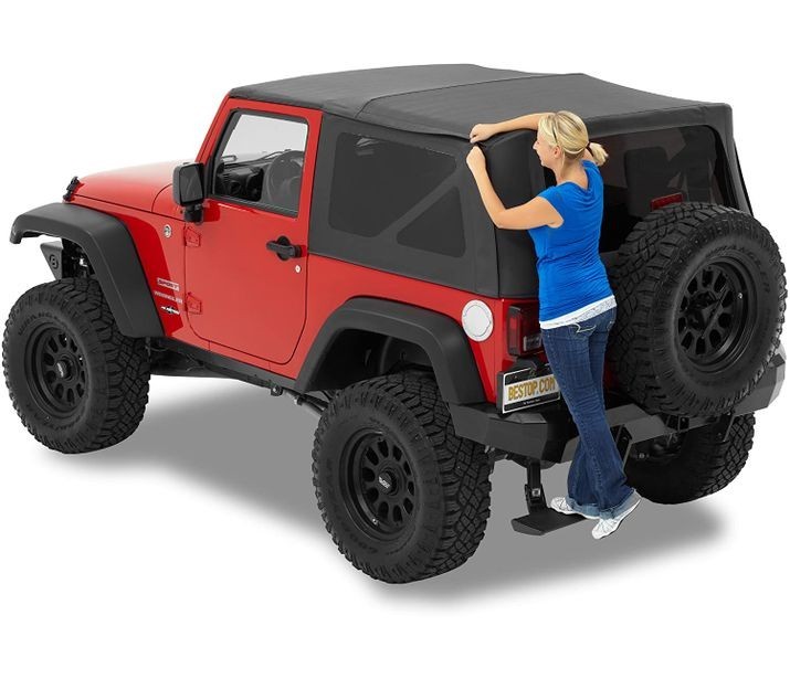 М`який дах софт Топ Jeep Wrangler TJ 04-06 (Black Diamond) Supertop NX Bestop 5472135