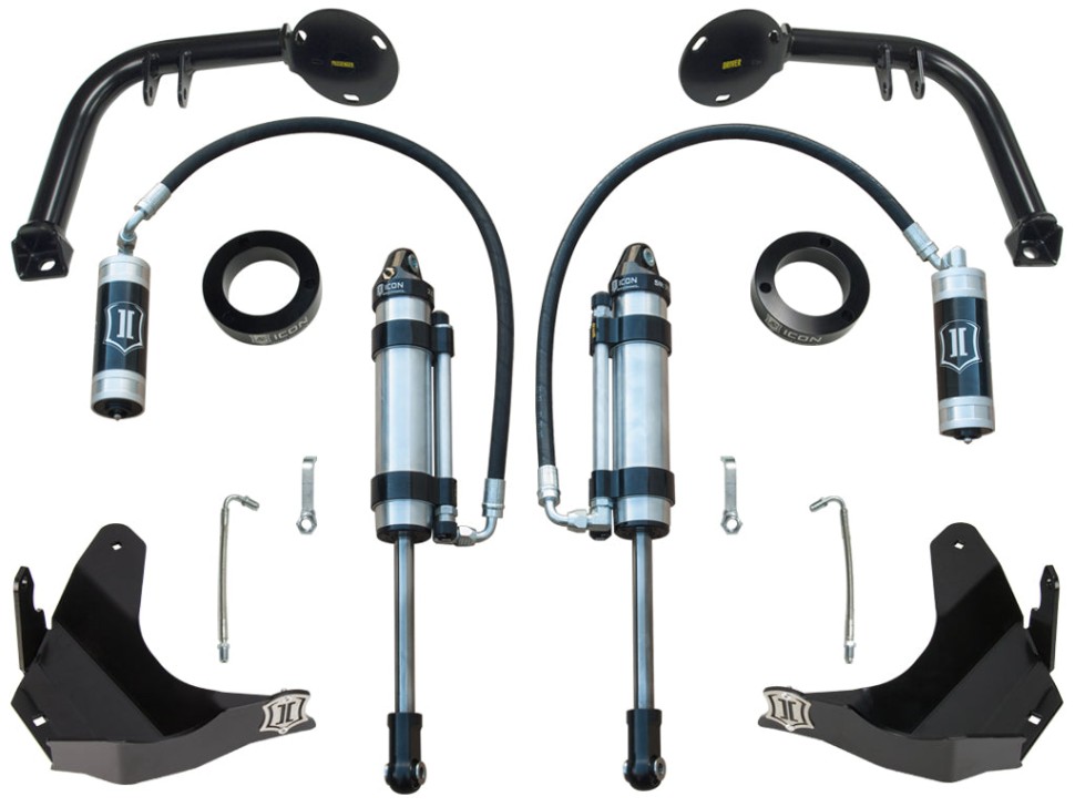 Icon Vehicle Dynamics K53127 Secondary Shock System Lift 0-2.75" Toyota Tacoma 16-23 Pair