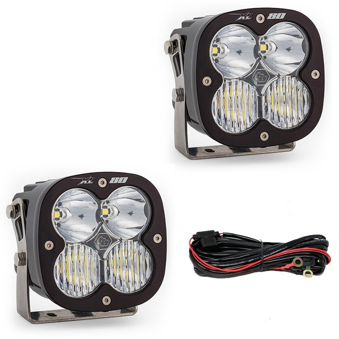Комплект дополнительных LED фар на бампер Driving/Combo Jeep Wrangler JL/Gladiator JT 18-25 XL 80 Baja Designs 447669