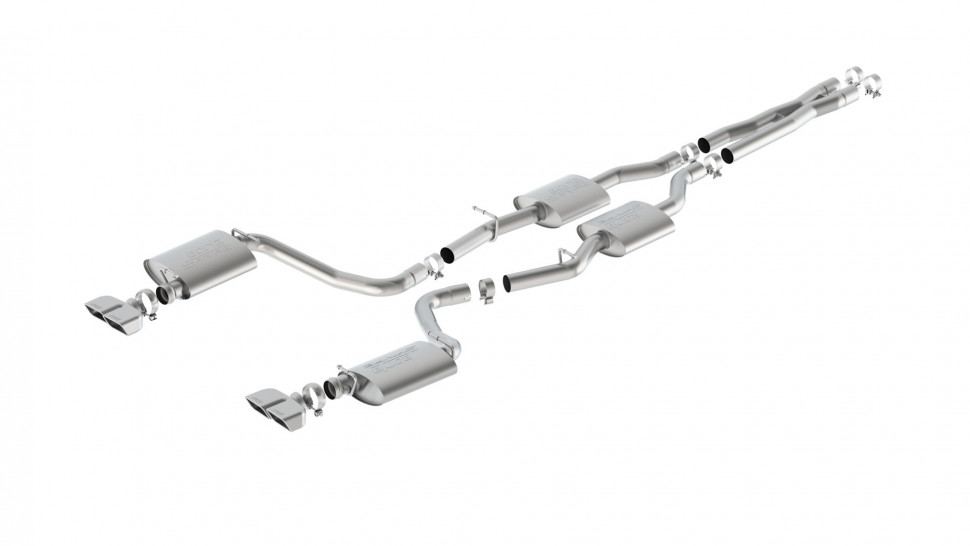 Borla 140627 Cat-Back Exhaust System Dodge Challenger R/T RWD 15-22