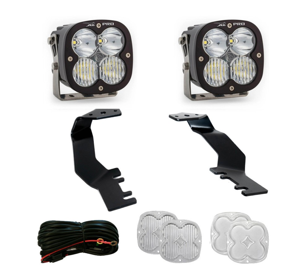 Baja Designs 448073 XL Pro Driving/Combo A-Pillar LED Light Kit Toyota Sequoia/Tundra 22-25