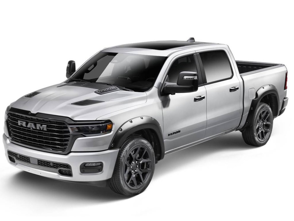 Husky Liner 2805943 Pocket Style Fender Flares Set of 4 pcs Dodge Ram 1500 25-26