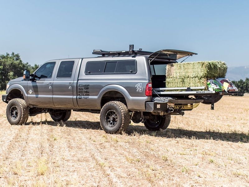 Bedslide 1-7142-S S Slide Out Truck Bed Tray 6' 1000 Lb Capacity 