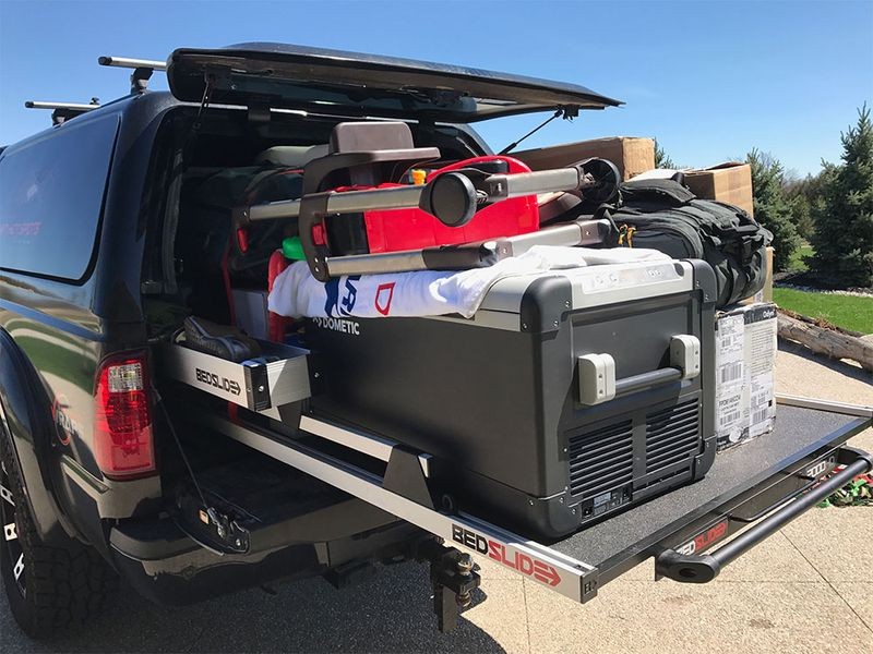 Bedslide 1-7142-S S Slide Out Truck Bed Tray 6' 1000 Lb Capacity 