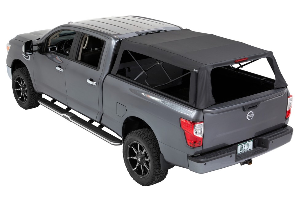 Мягкий кунг Supertop Truck 2 Black Diamond Nissan Titan 04-26 5'7" Bestop 7731435