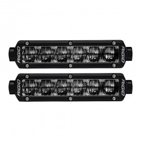 Rigid Industries 906703 SR-Series Pro Fog SAE Off-Road Led Light Bar 6 Inch Pair