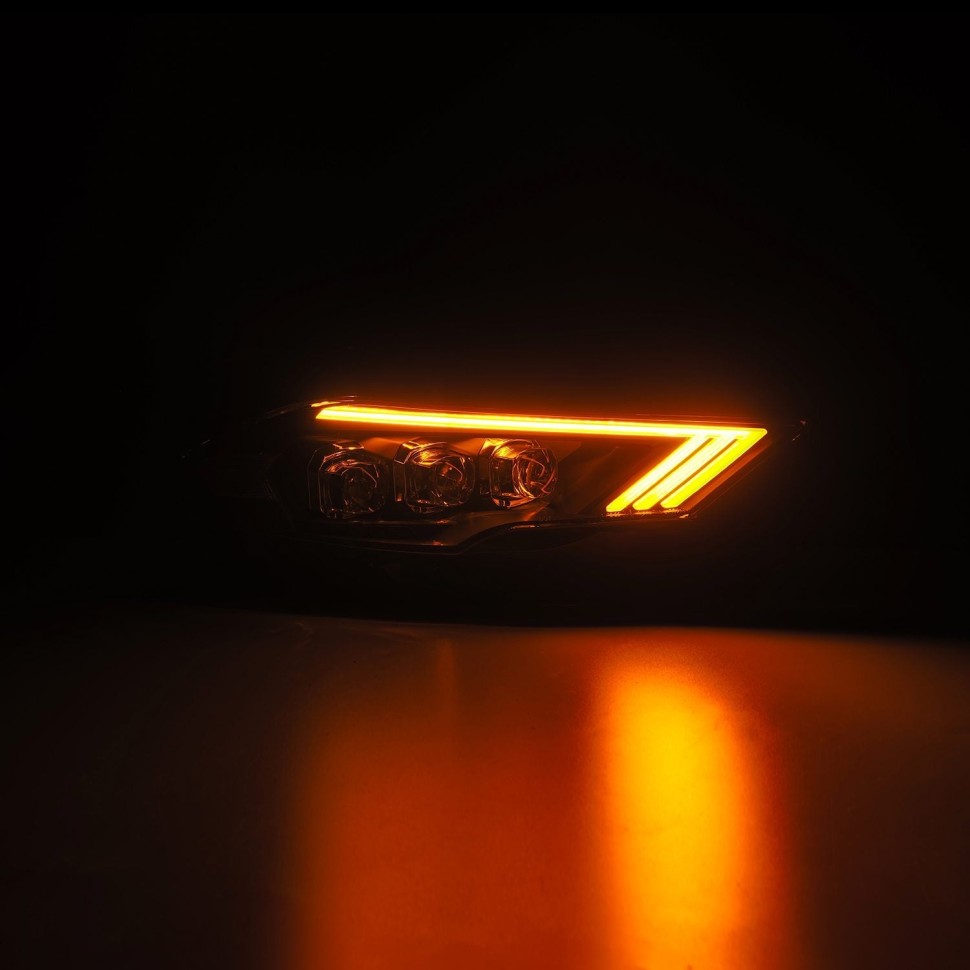 Комплект передних Led фар Ford Mustang 18-23 NOVA-Series AlphaRex 880258