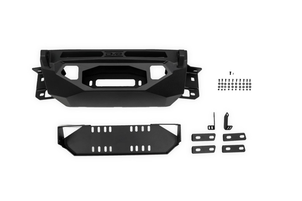 Передний бампер под лебёдку Toyota Land Cruiser 250 24-25 Centric DV8 Offroad FBTL4-01