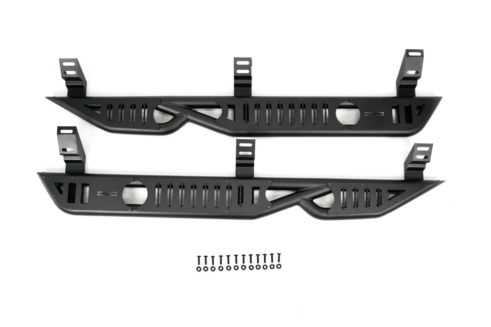 Боковые подножки Toyota Land Cruiser 250 24-25 OE Plus DV8 Offroad SRTL4-01