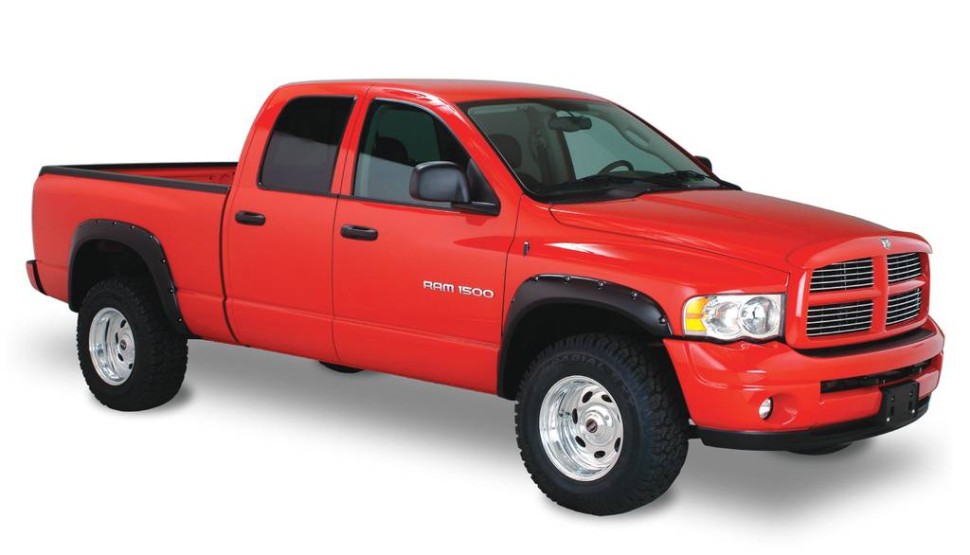 Bushwacker 50911-02 Pocket Style Fender Flares Set 4 PC Dodge Ram 1500/2500/3500 06-09