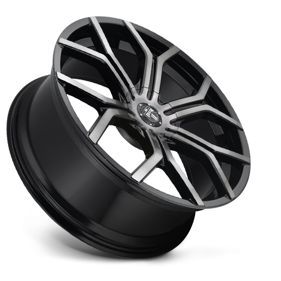 DUB Wheels S209249597+30 Royalty S209 Wheel Gloss Machined Double Dark Tint 24x9.5 +30