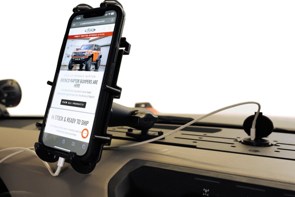 Кріплення для гаджета на панель Ford Bronco 21-25 Addictive Desert Designs AC2302601NA