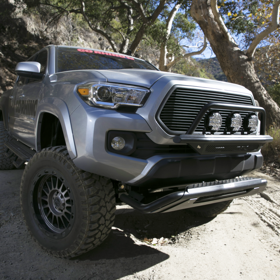 Go Rhino 562970T RC3 LR Bull Bar Skid Plate With Mounting Brackets Chevrolet Silverado 1500 19-22