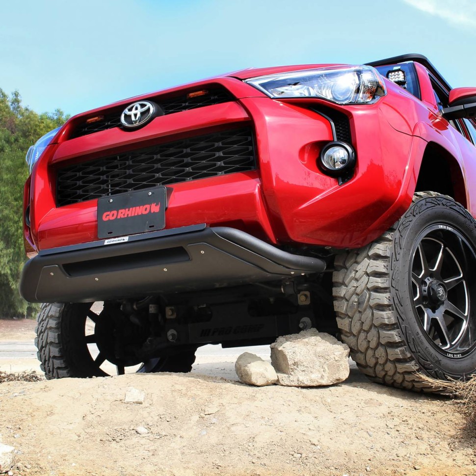 Go Rhino 562970T RC3 LR Bull Bar Skid Plate With Mounting Brackets Chevrolet Silverado 1500 19-22