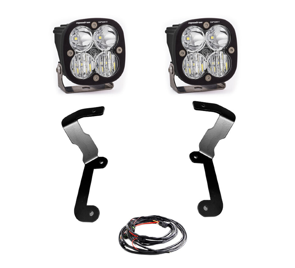 Baja Designs 447742 Squadron Sport A-Pillar Light Kit GMC Sierra 1500/Sierra 1500 19-22