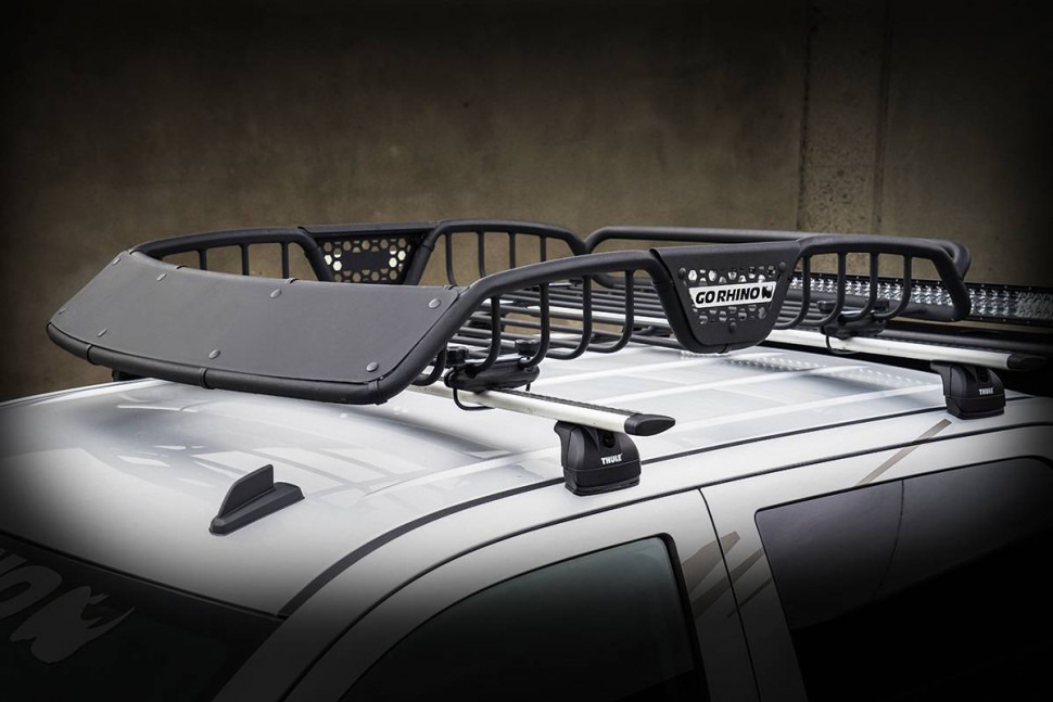 Go Rhino 59017T SR10 Roof Rack w/ Fairings 60"x40"