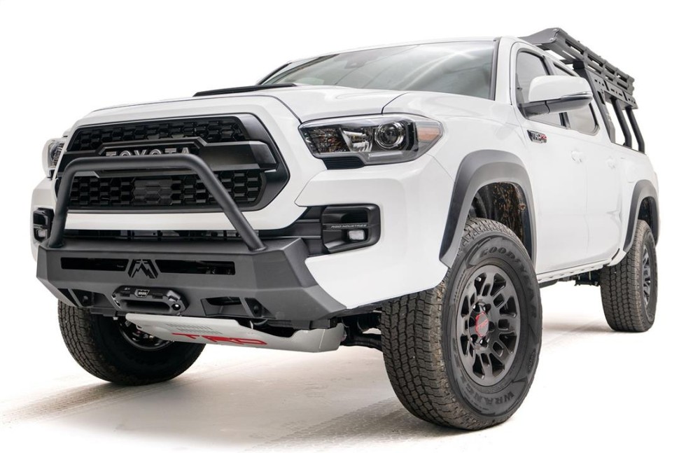 Крепление для лебёдки с защитной дугой Toyota Tacoma 16-23 Fab Fours TT16-N3653-1