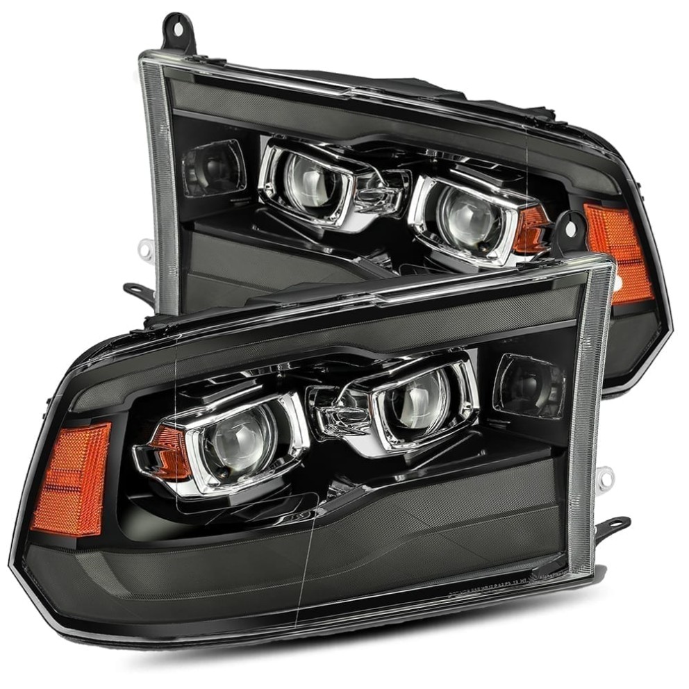 Комплект передних галогеновых фар Dodge Ram 1500/2500/3500/4500/5500 09-18 PRO-Series AlphaRex 880593
