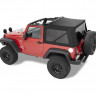 Мягкая крыша софт топ Jeep Wrangler JK 07-18 2 Door (Black Twill) Supertop NX Bestop 5482217