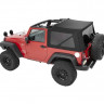 Bestop 5482217 Supertop NX Soft Top Jeep Wrangler JK 07-18 2 Door (Black Twill)