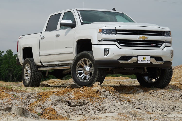 Лифт комплект подвески 6.5" Chevrolet Silverado 1500/GMC Sierra 1500 07-16 (Fox 2.0 Shocks) Superlift K180F