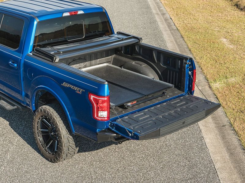 Bedslide 1-6347-S S Slide Out Truck Bed Tray 5' 1000 Lb Capacity 