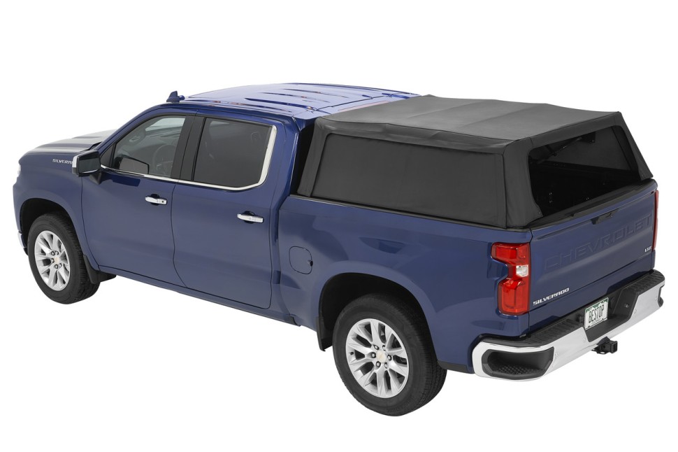 Мягкий кунг Supertop Truck 2 Black Diamond Chevrolet Silverado/GMC Sierra 1500 19-26 6'6" Bestop 7731935