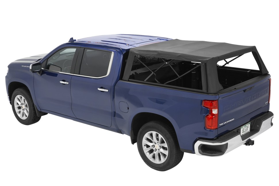 Мягкий кунг Supertop Truck 2 Black Diamond Chevrolet Silverado/GMC Sierra 1500 19-26 6'6" Bestop 7731935