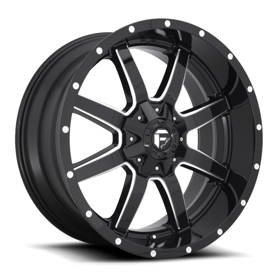 Fuel Off Road D61018908250 Maverick Wheel Gloss Black Milled 18x9 +1