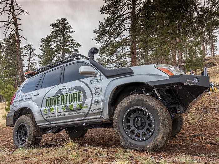 ICON K53177T Stage 7 Suspension System 0-3.5" w Billet UCA Lexus GX470 03-09