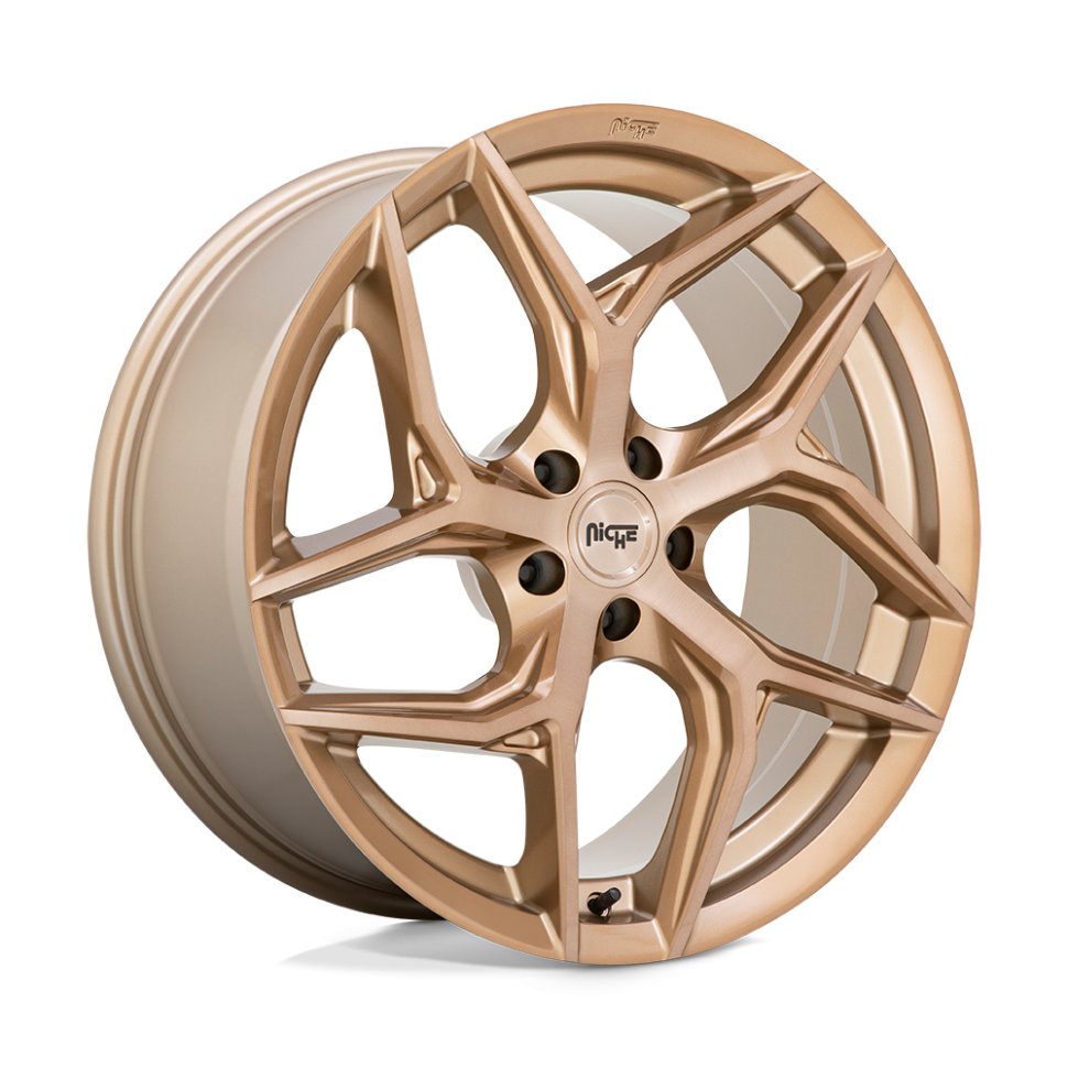 Niche Road Wheels M2672090F8+25 Torsion Wheel Platinum Bronze 20x9 +25