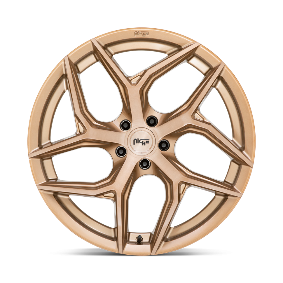 Niche Road Wheels M2672090F8+25 Torsion Wheel Platinum Bronze 20x9 +25