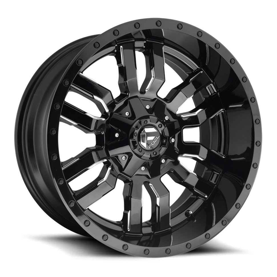 Колесный диск Fuel Off Road Sledge Gloss Black Milled 20x9 ET+20 D59520901857