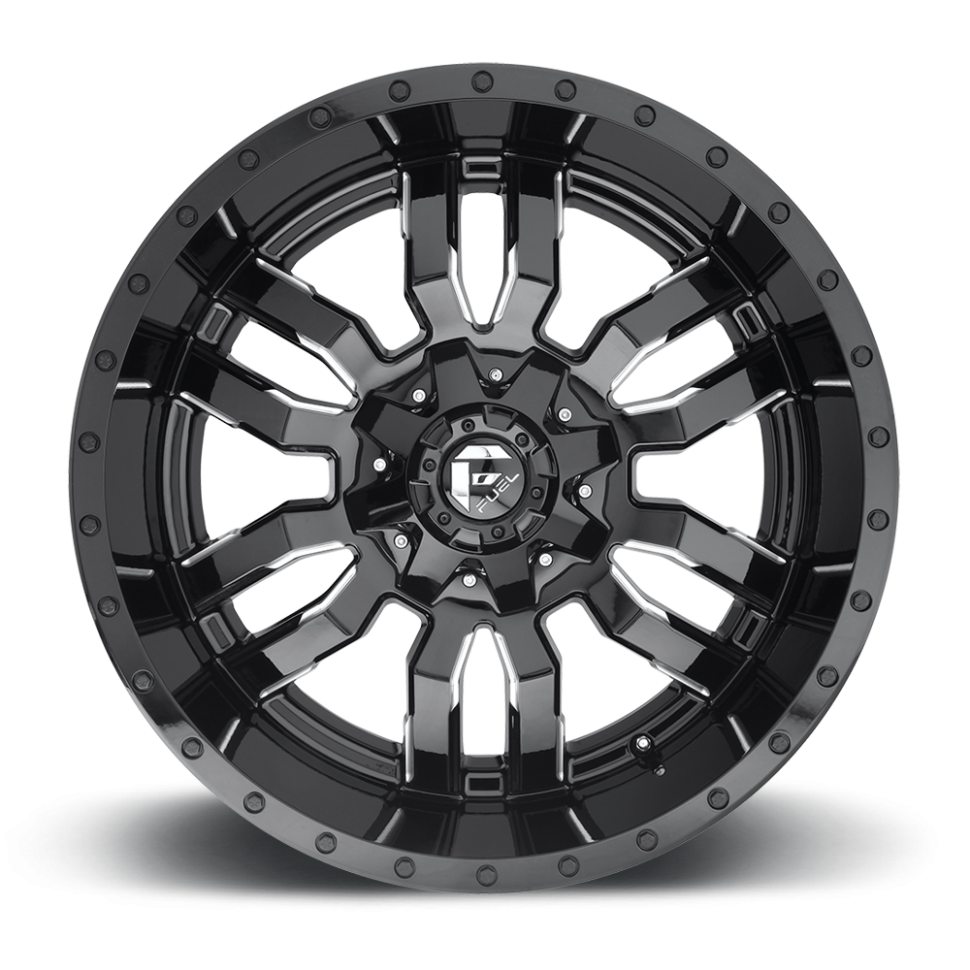 Колесный диск Fuel Off Road Sledge Gloss Black Milled 20x9 ET+20 D59520901857