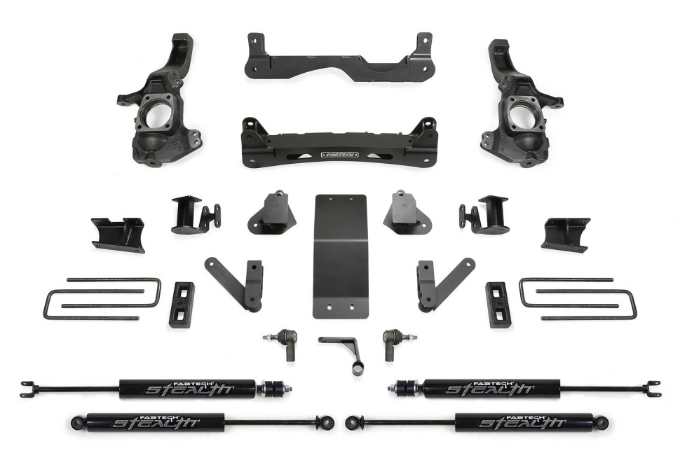 Лифт комплект подвески Chevrolet Silverado/GMC Sierra 3500 20-24 Lift 4" Fabtech K1202M