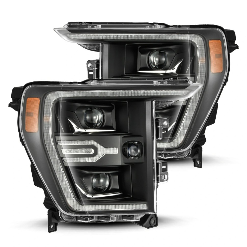 Комплект передних Led фар Ford F-150 21-23 LUXX-Series AlphaRex 880139