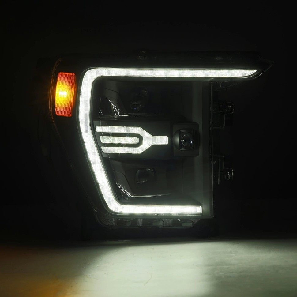Комплект передних Led фар Ford F-150 21-23 LUXX-Series AlphaRex 880139