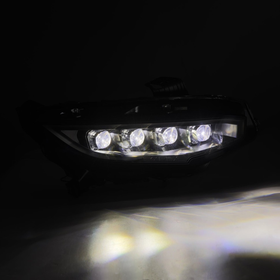 Комплект передних Led фар Honda Civic 16-21 NOVA-Series AlphaRex 880492