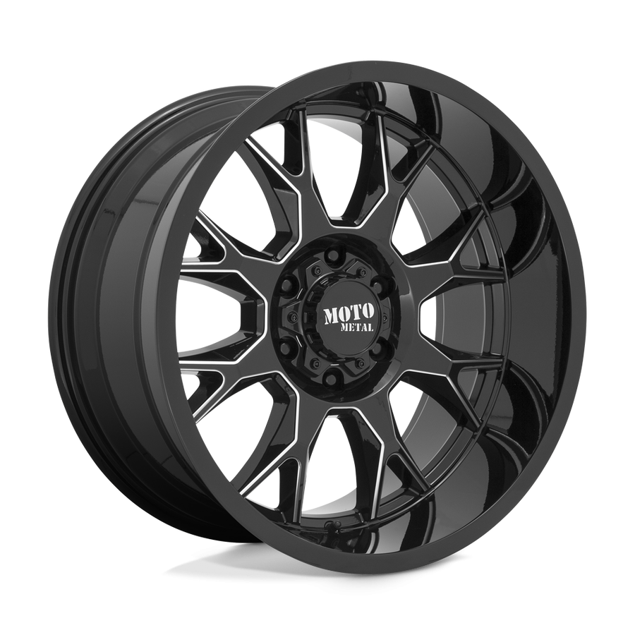 Колесный диск Moto Metal MO806 Gloss Black Milled 20x9 ET MO80629087300