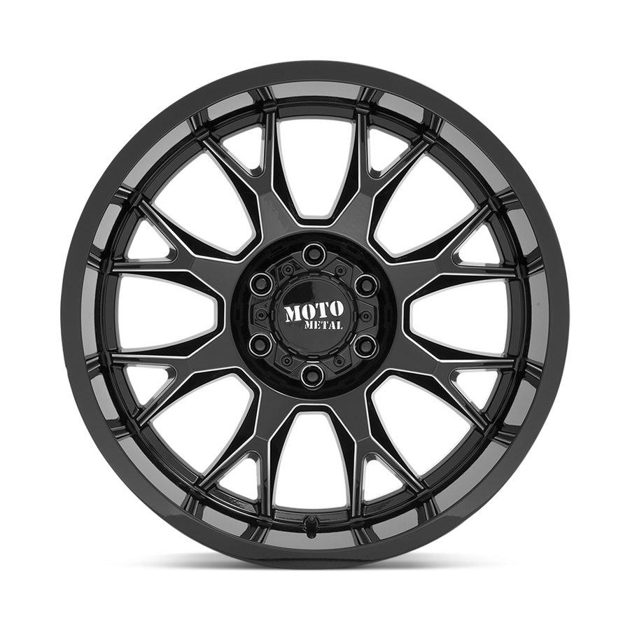Колесный диск Moto Metal MO806 Gloss Black Milled 20x9 ET MO80629087300