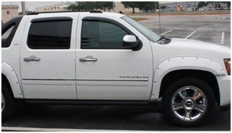Bushwacker 40932-02 Pocket Style Fender Flares Set 4 PC Chevrolet Avalanche 07-13