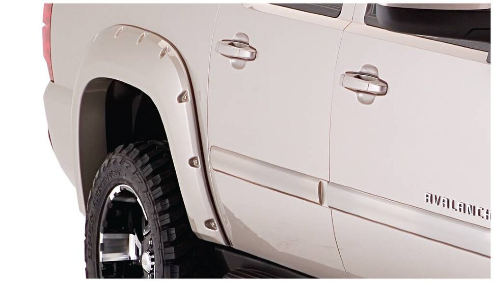 Bushwacker 40932-02 Pocket Style Fender Flares Set 4 PC Chevrolet Avalanche 07-13